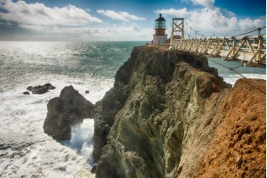 Point Bonita Lighthouse Natural Arch